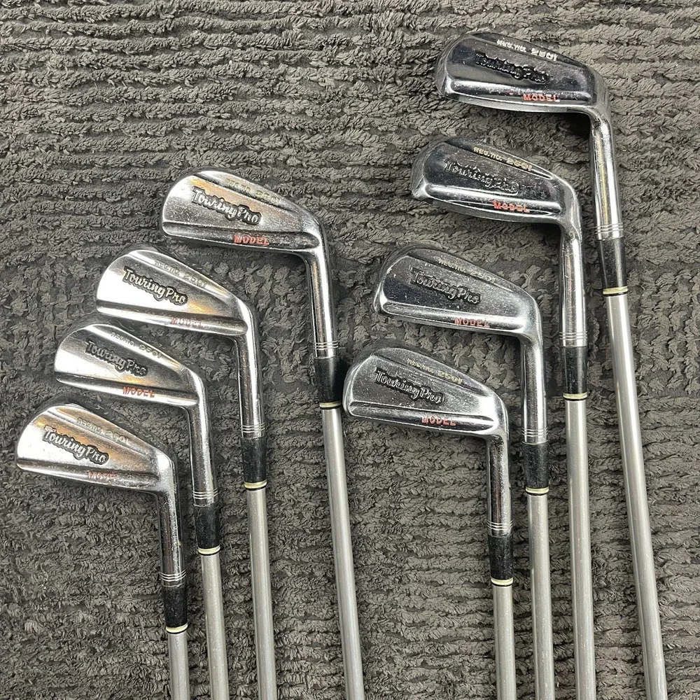 Spalding Touring Pro Iron Set 2-3-4-5-6-7-8-9 8 Clubs Alumishaft Power Action RH